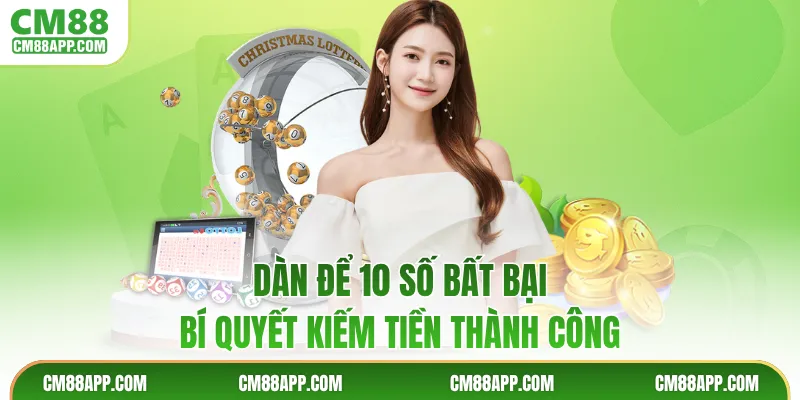 Dàn Để 10 Số Bất Bại - Bí Quyết Kiếm Tiền Thành Công